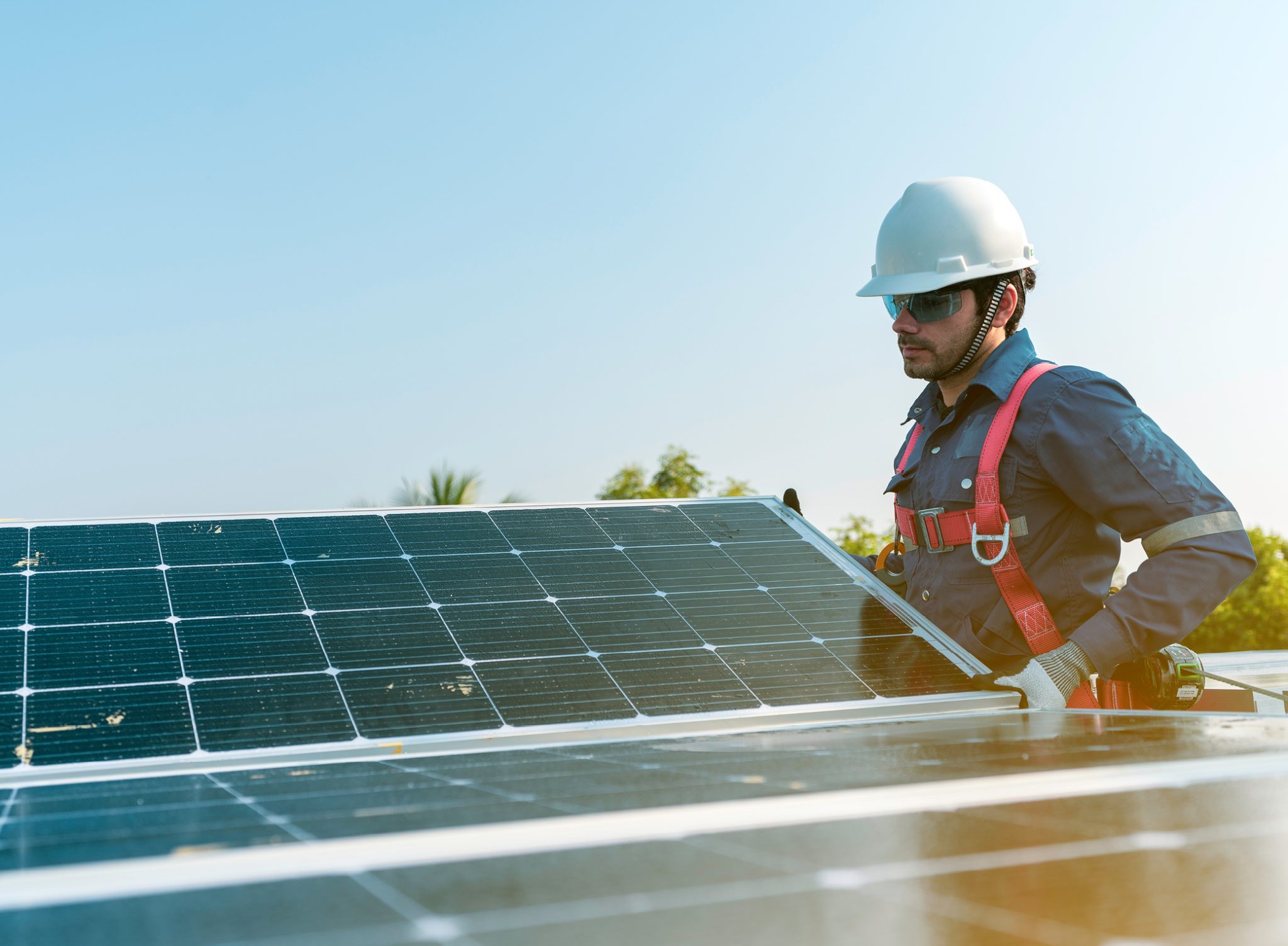 Elevating Work Platforms (EWP) For Solar Panel Installations - Access Hire